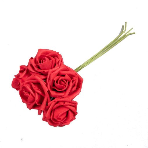 Picture of Minden Day Roses - Red - Foam - PWRR