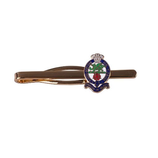 Picture of PWRR Regimental Cap Badge Tie Clip in Presentation Box 