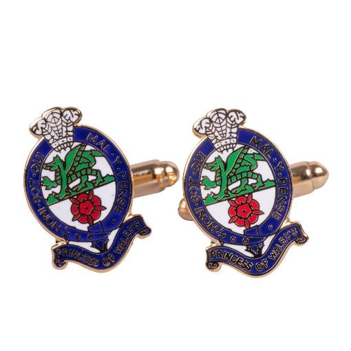 Picture of Cufflink - PWRR - Enameled - Silhouette - Boxed